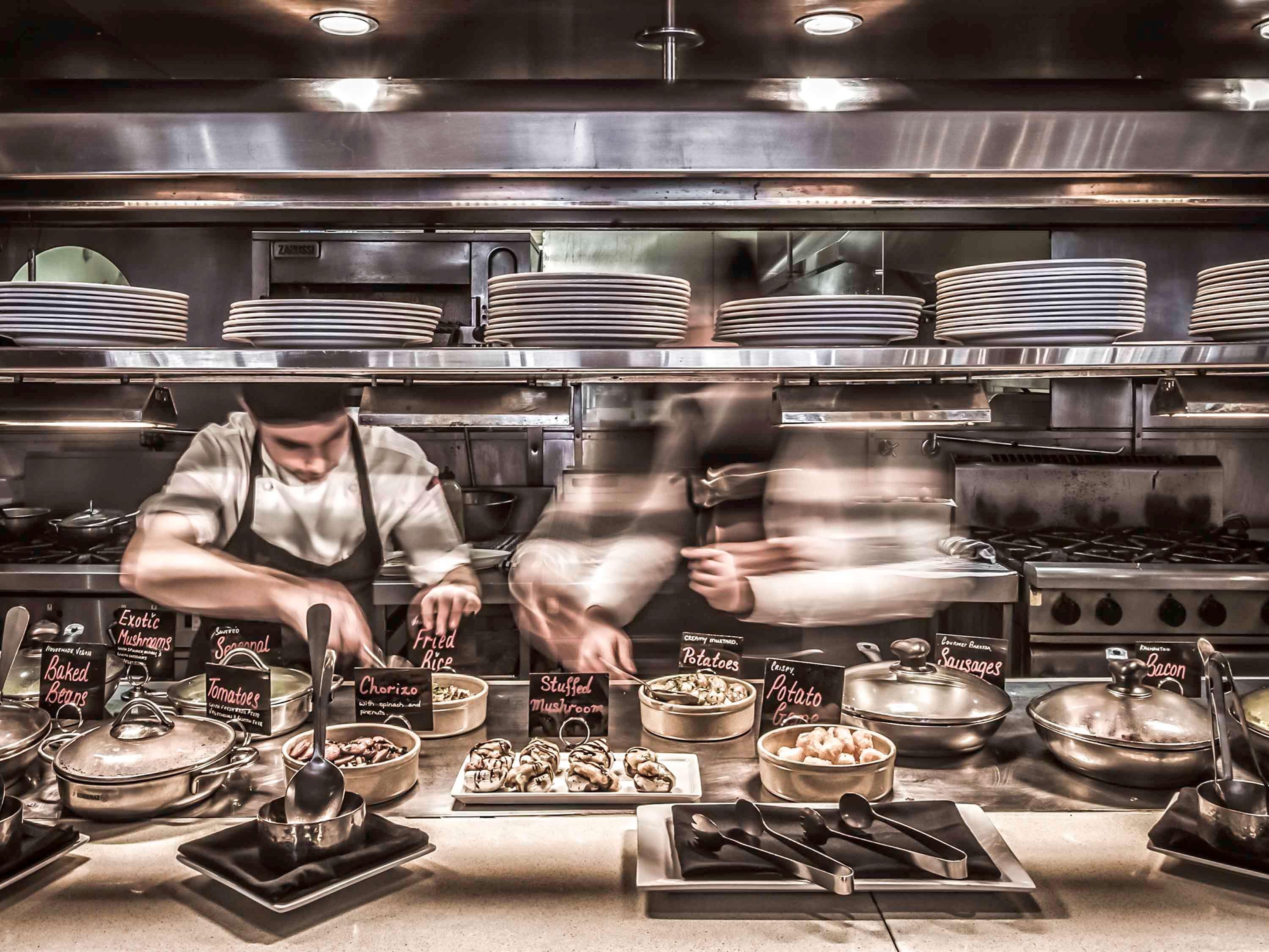 The Playford Adelaide - Mgallery Ngoại thất bức ảnh The kitchen at the restaurant