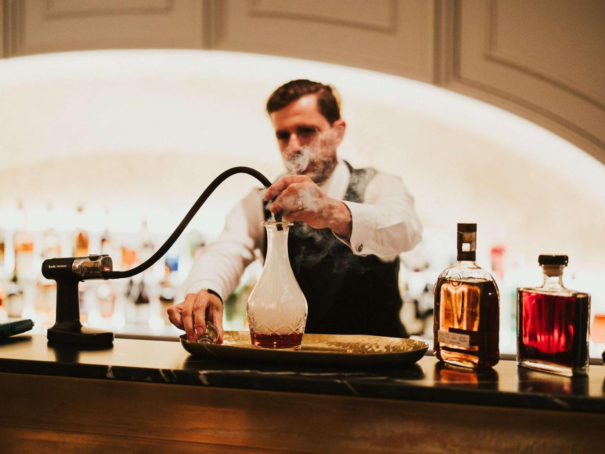The Playford Adelaide - Mgallery Ngoại thất bức ảnh A bartender at work