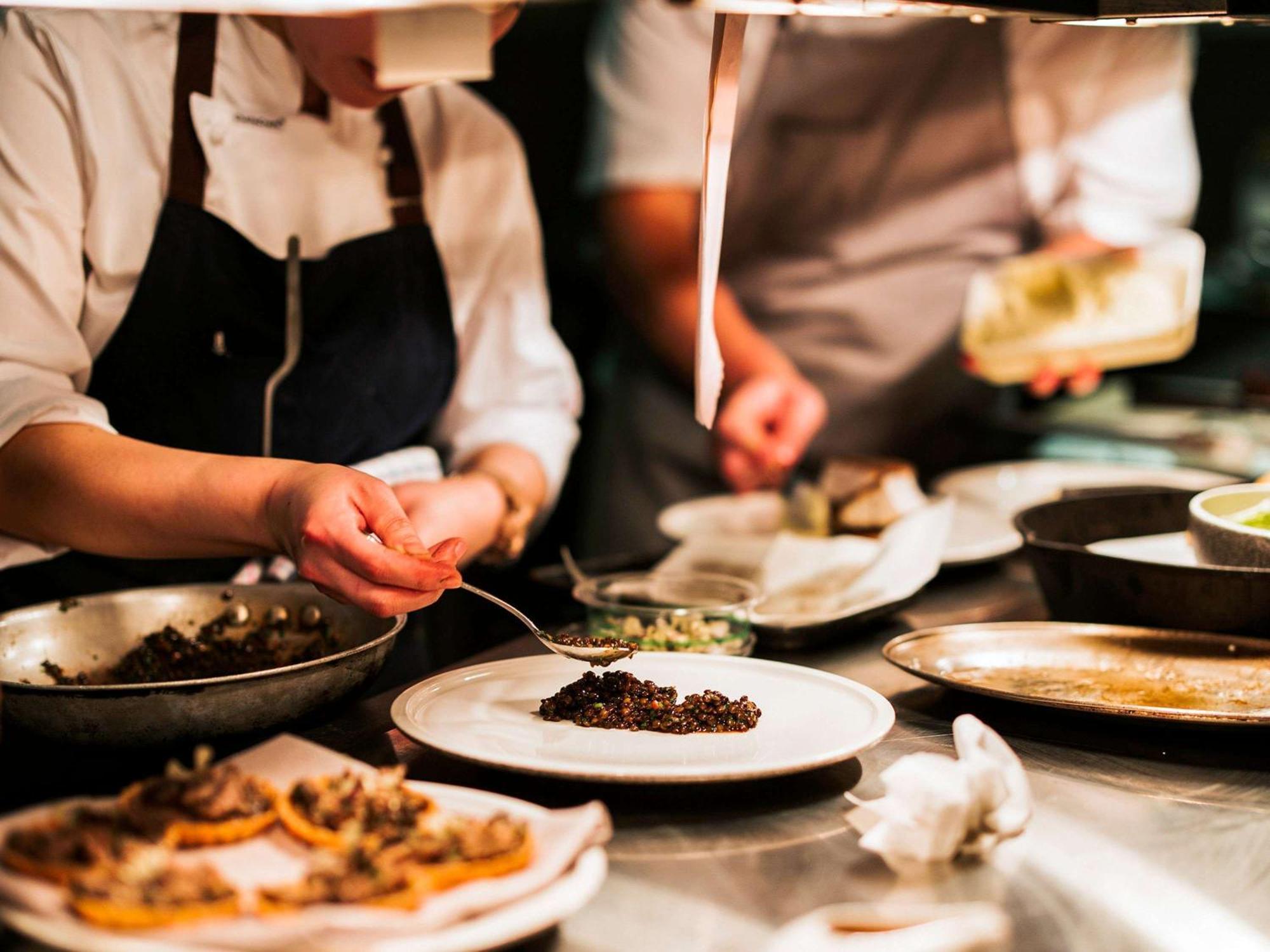 The Playford Adelaide - Mgallery Ngoại thất bức ảnh A chef plating a dish